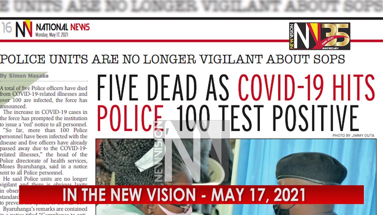 In the New Vision May 17, 2021