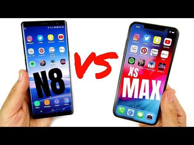 スマートフォン本体 SAMSUNG - galaxy note 8 x iphone xs 256 sddefault.jpg