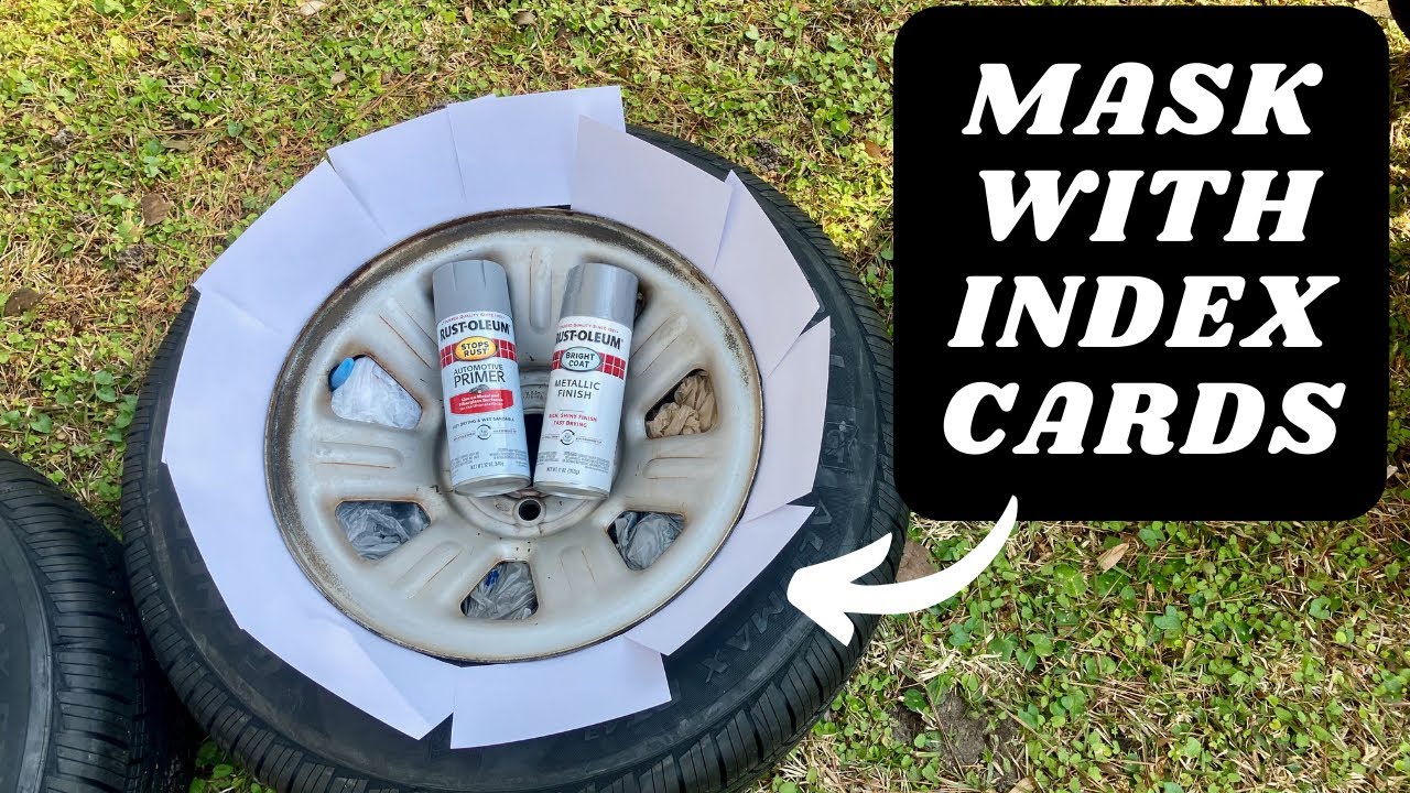 Painting Steel Rims/Ford Ranger - YouTube