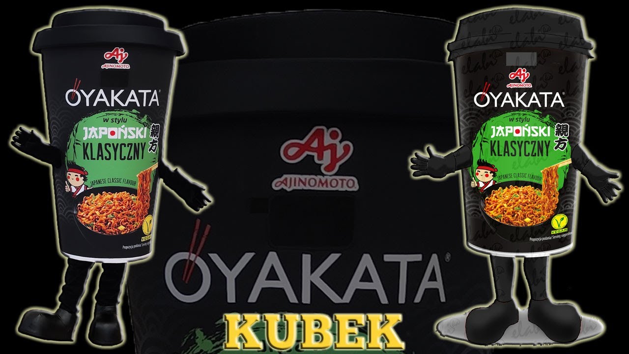 Oto sekret, którym dzielą się magowie marketingu. Przebranie za kubek reklamowy OYAKATA z Elabiki!