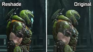 Doom Eternal Original vs ReShade
