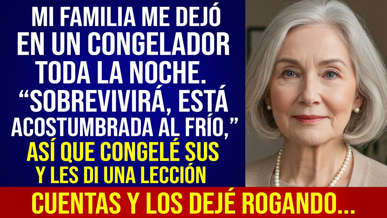 Mi Familia Me Dejó En Un Congelador Toda La Noche — Así Que Congelé Sus Cuentas...