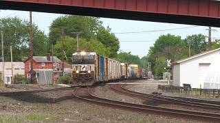 NS and CSX in Ohio from Alliance to Port Clinton in 4k - May 2026 - Manifests, dpus, intermodals