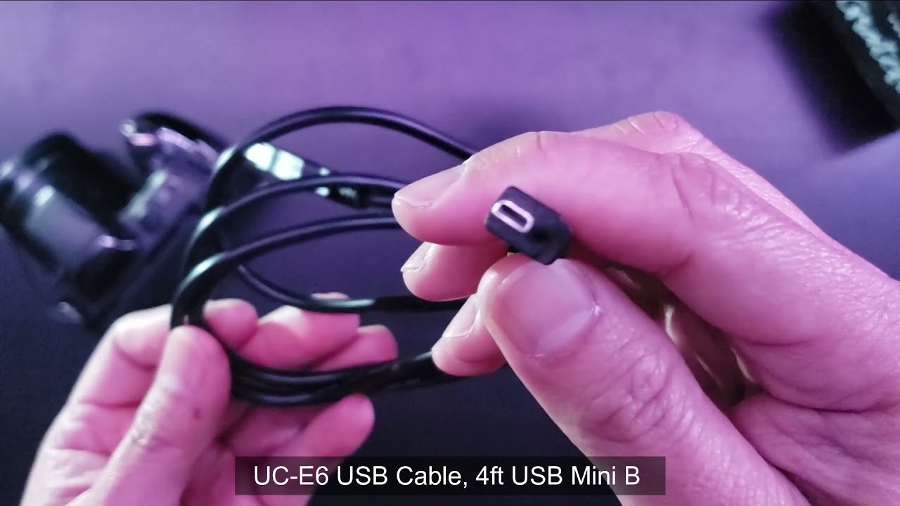 Unboxing Nikon Coolpix L330 Universal UC E5 USb Cable