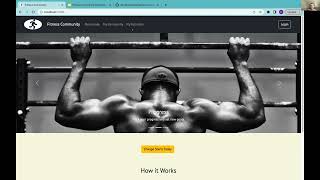 Celebrity Dev10 Final Project Presentation: Fitness Community Wealth