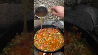 nấuăndãngoại #campingcooking #dãngoại #nấuănngoàitrời #campfoodcooking