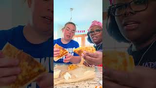Testing out my wife’s cravings part 1! This was fun! #tacobell #lgbtq #pregnancy #momlife #food