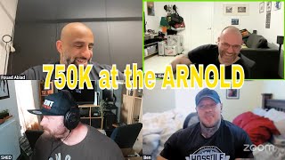 750k ARNOLD CLASSIC! | Fouad Abiad, James Hollingshead, Ben Chow & Stefan Kienzl | BB&B LIVE