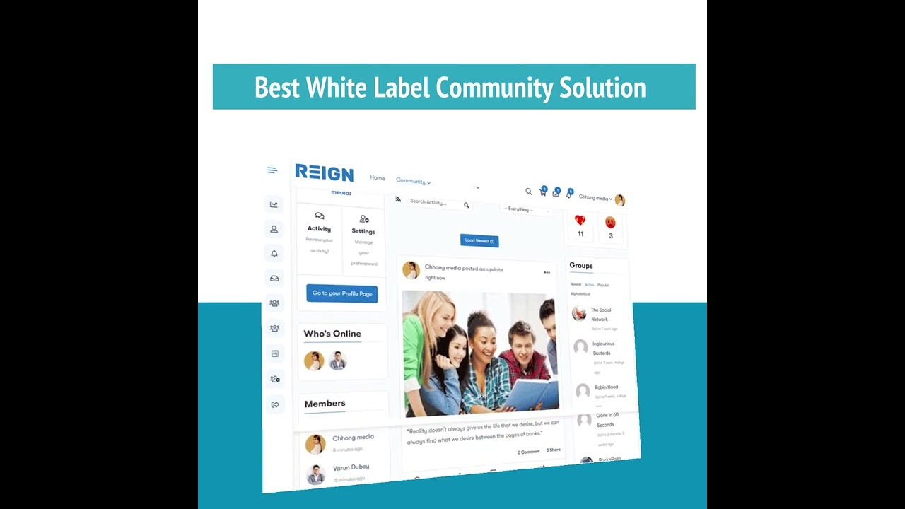 Create an Online Book Community for Book Lovers with Reign WordPress Theme