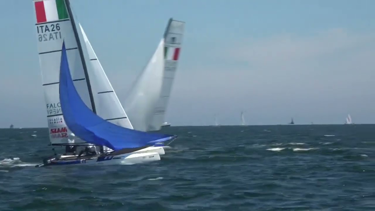2022 Kiel Week -  Nacra 17 - Day Two Highlights
