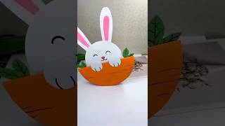 How to Make Rabbit Paper Craft 🐰✂️ | Kids Learning Activities 🎨