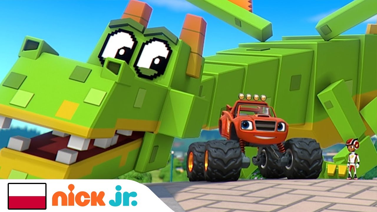 Blaze i megamaszyny | Blaze i AJ kontra szaleństwo pikseli | Nick Jr
