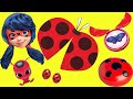 Zestaw Do Przebierania Miraculous Ladybug Z Telefonem Maską Kostiumem Skrzydłami Tiki I Akumą 
