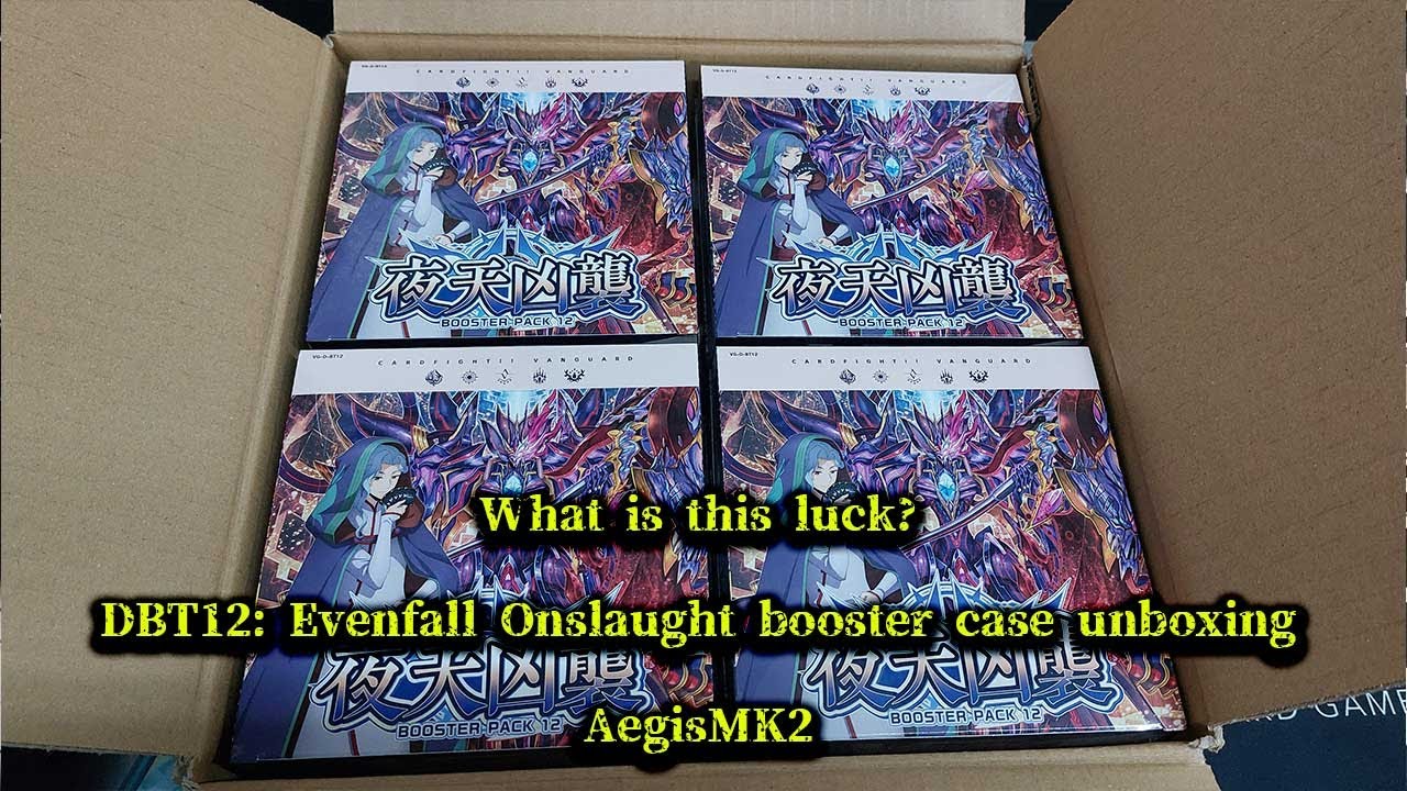 evenfall onslaught booster box VGE-D-BT12 Evenfall Onslaught Booster Box  Topspot Cards