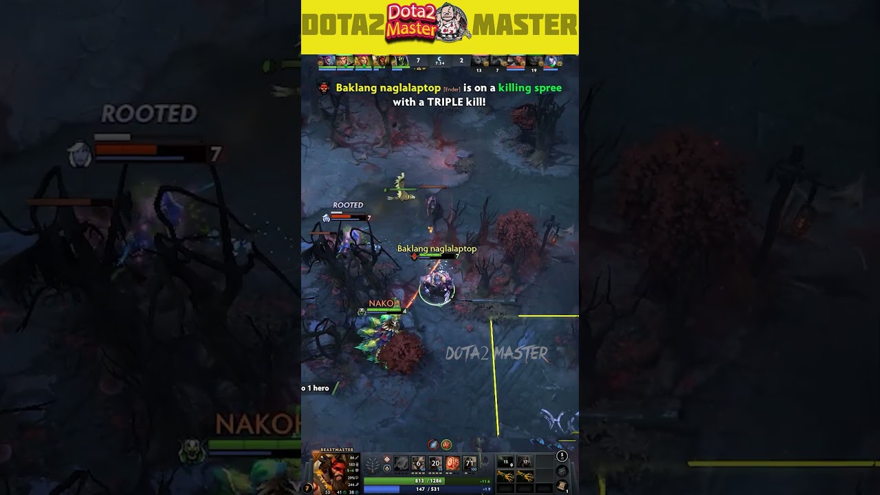 🔥 Unleash the BEAST! 🦁 Epic Beastmaster Rampage in Dota 2!