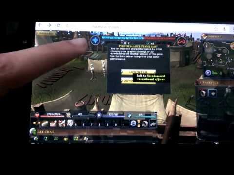 Runescape 3 HTML5 beta running on Nexus 7 (2013)!