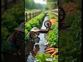 Tabby Kitten’s Summer Harvest!#shorts #ytshorts #kitten