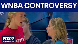 Sophie Cunningham talks with Cheryl Reeve after comments on trans athletes