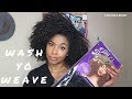 How To: Wash your Crochet hair before installing || Silky Hair Textures