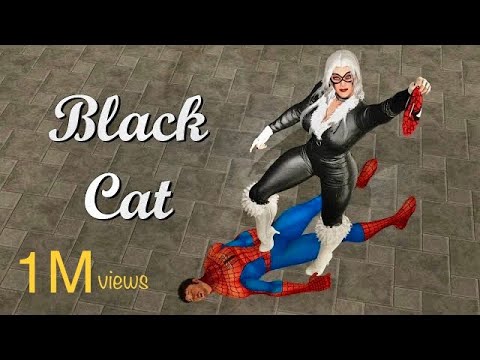 BlackCat vs Spiderman | Exclusive Content on PATREON