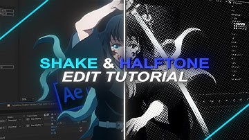 How to Make The BEST Shake and Halftone | After Effects Tutorial