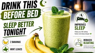 🍌🌿🥤 Banana Mint Smoothie | Refreshing & Creamy Drink