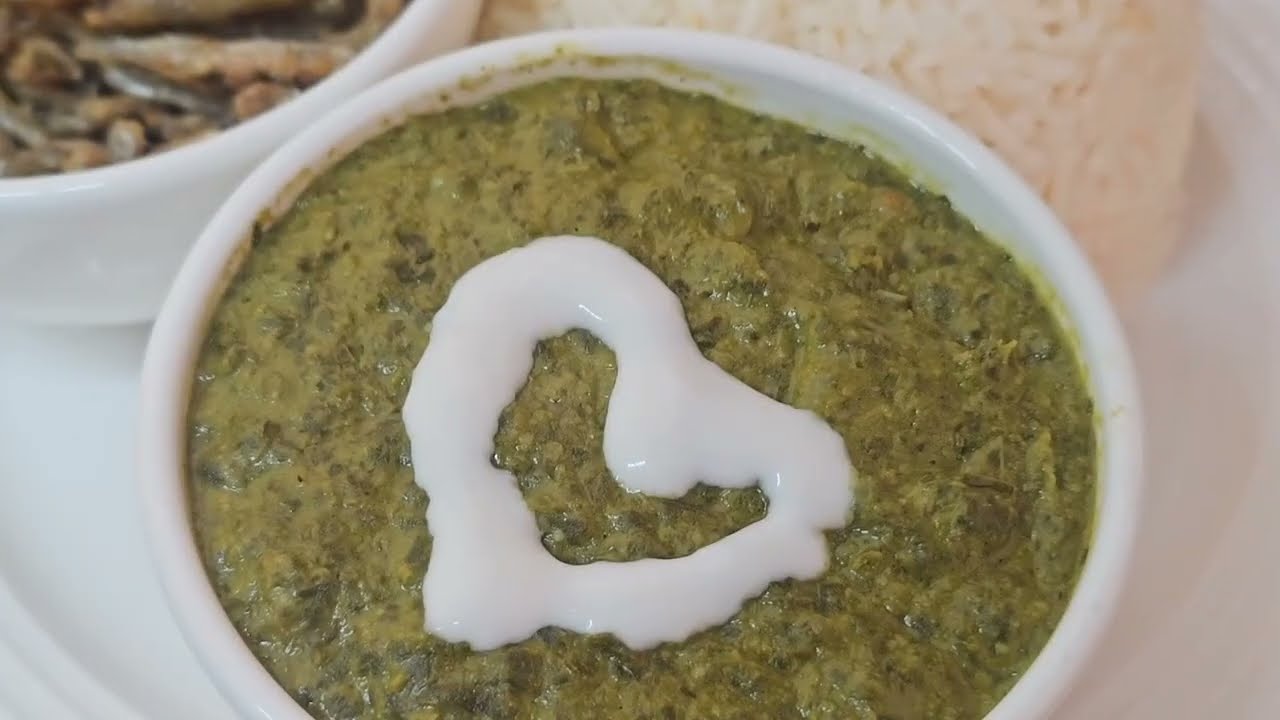 Kisamvu cha karanga na nazi... Kitaamu na wali nazi #kisamvu