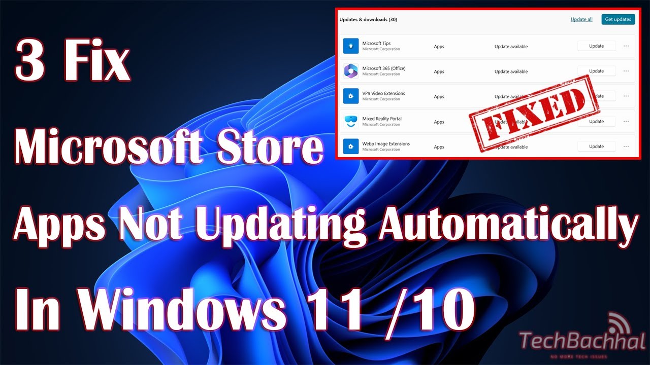 Top Ways to Fix Microsoft Store Apps Not Updating Automatically - YouTube