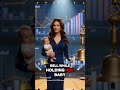 The ultimate CEO flex 💪 Ringing the Nasdaq bell with a baby! #womeninbusiness #stitchfix #shorts