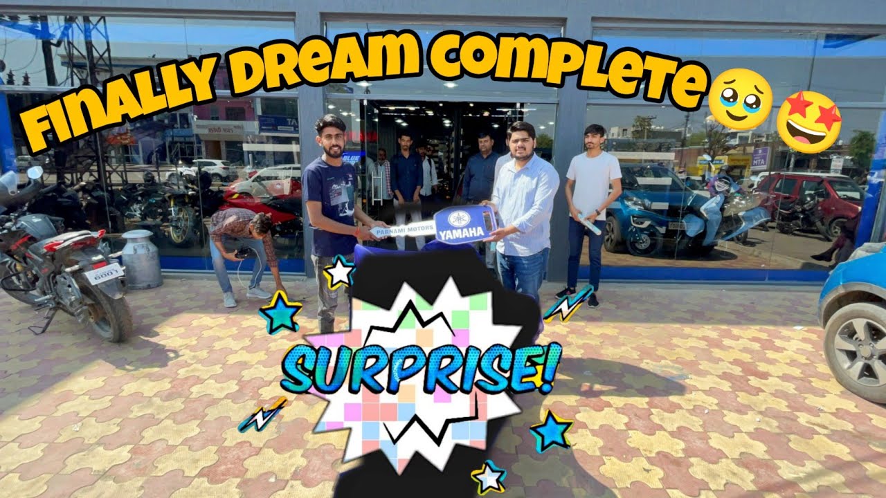 Dream 🥹 completed || konsi bike Leli mene ?? || Surprise ❣️
