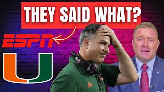 ESPN Just LEAKED A WARNING About Miami Hurricanes You MUST SEE!