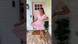 Pink Mini Dressnew Trend