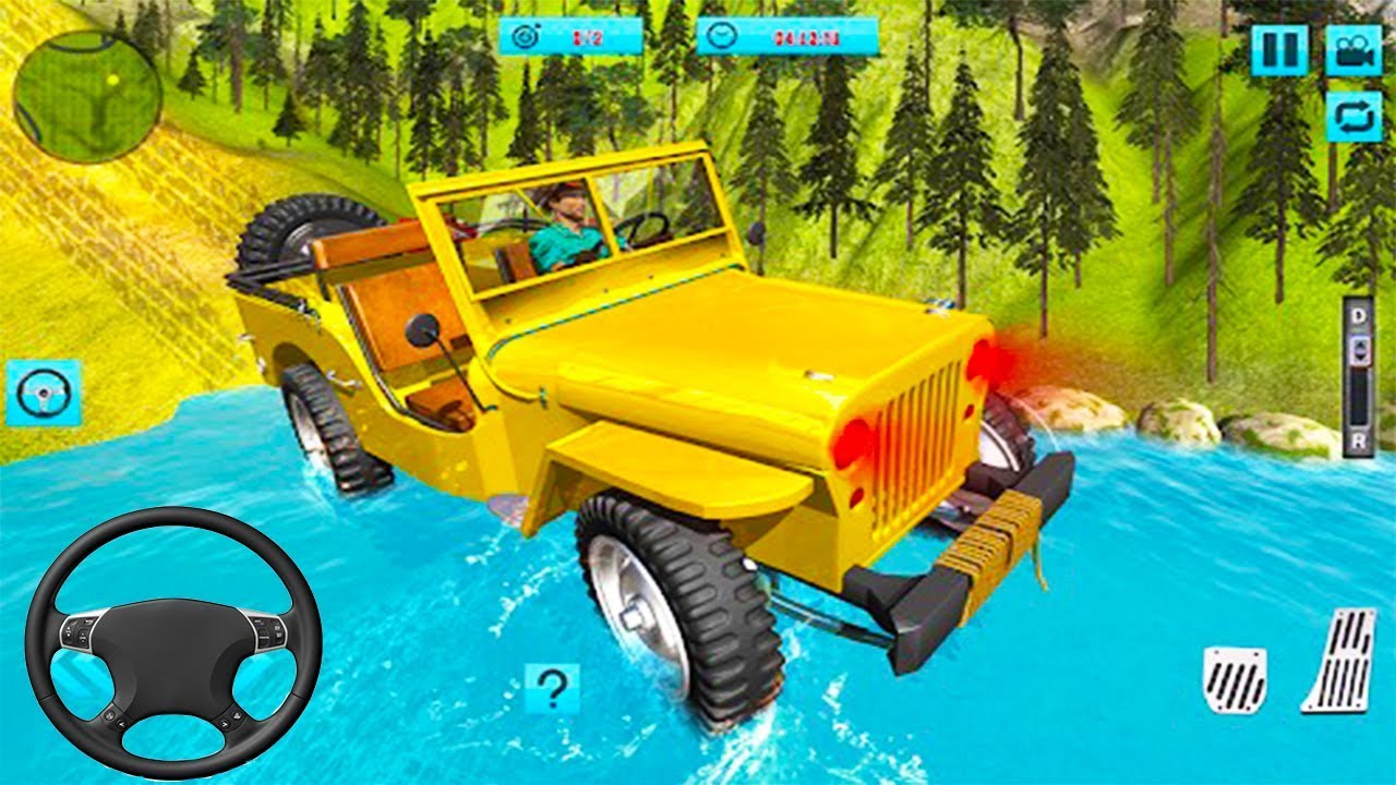 Offroad Driving Simulator 4x4 : Jeep Mudding - Android GamePlay - Offroad Driving Games Android