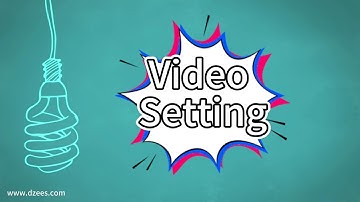 "How to set the Video Setting of Dzees security camera" #dzeescamera #instruction #securitycamera