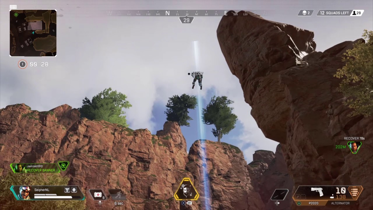 Apex Legends Mirage Decoys On Launch Pads YouTube