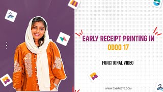 How to Manage Early Receipt Printing in Odoo 17 POS | Early Receipt Printing in Odoo 17 | POS Videos