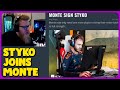 Fl0m reacts to styko joins monte
