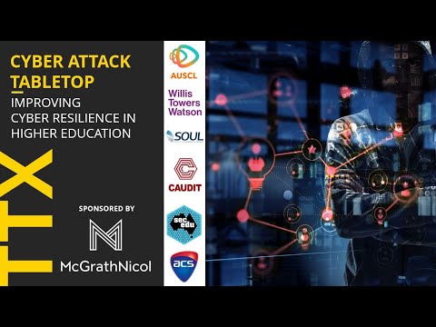 Cyber Attack Tabletop TTX - Improving Cyber Resilience in Higher Education
