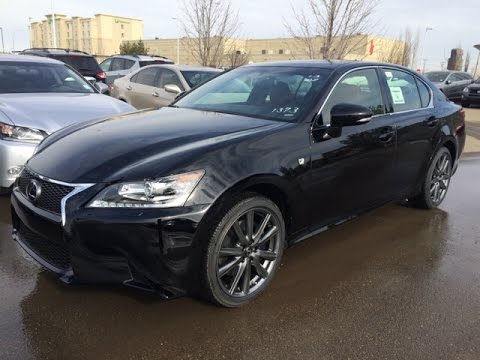 New Black On Red 2015 Lexus Gs 350 Awd F Sport Series 1 Review Central Edmonton