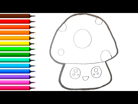 Video: How To Draw A Fly Agaric