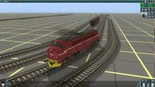 My H0 layout in Trainz 2009 (virtual)