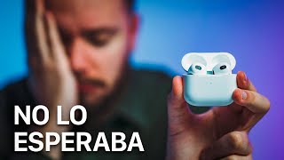 Decepción con los AirPods 3...