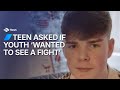 Murder accused 'asked teen if he wanted to see fight'