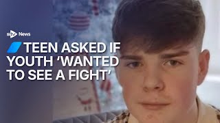 Murder accused 'asked teen if he wanted to see fight'