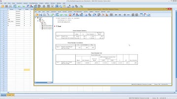 SPSS - t-Test (2 dependent, paired groups)