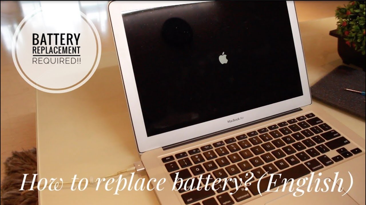 Macbook Air A1466 Early 15 Self Battery Replacement Youtube