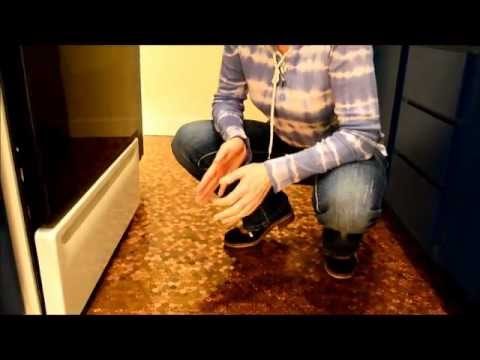 Penny Floor Installation On Kitchen And Bathroom Floor Youtube