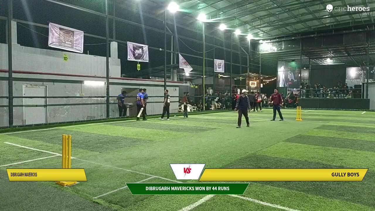 Gully Boys vs Dibrugarh Mavericks live cricket match | H.M. Resort Presents S.A.S.S.H. Turf Premier