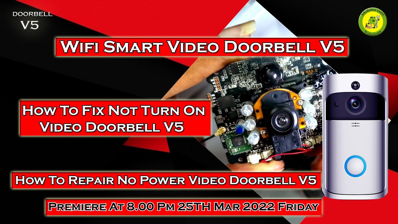Video Doorbell V5 Coming Promo Trailer WIFI Smart Video Doorbell V5