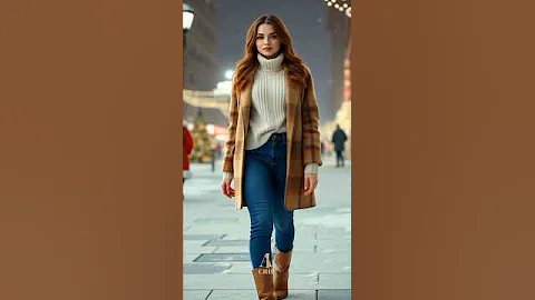 6 Timeless Trench & Plaid Coat + Turtleneck Looks for Fall-Winter ♡ All AI-generated visuals